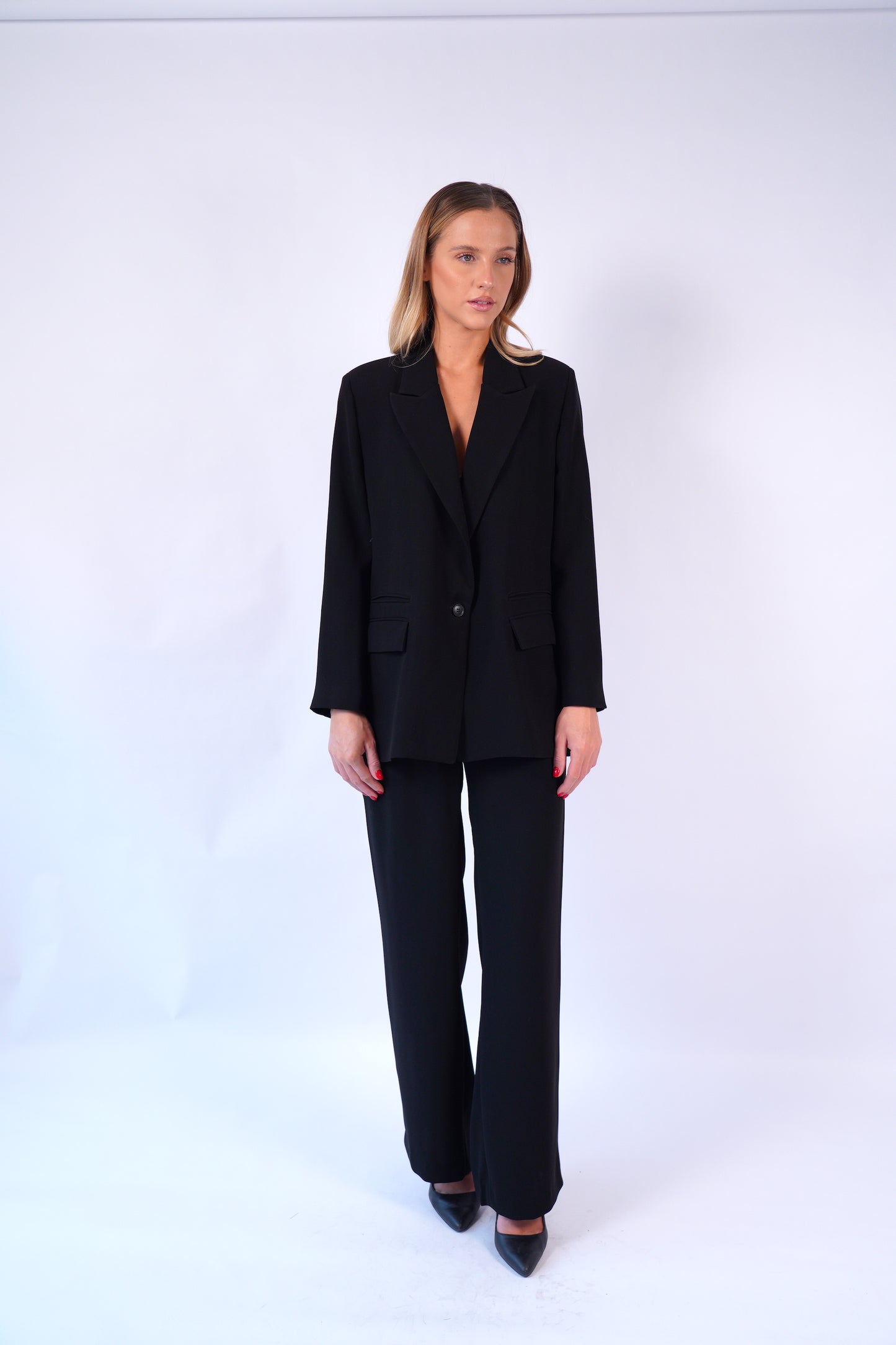 The Two-Way Blazer in Black