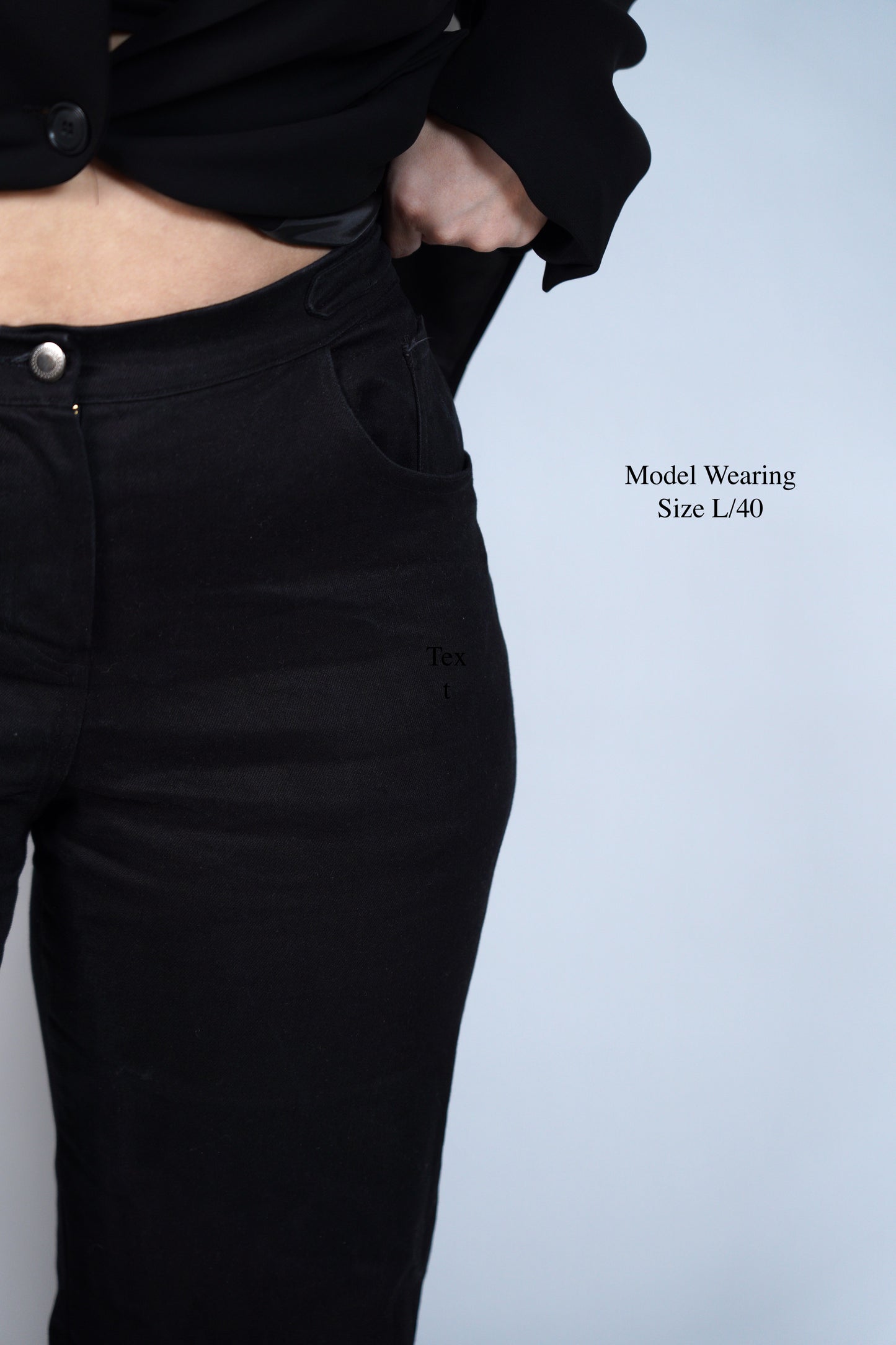 The Favorite Denim in Black