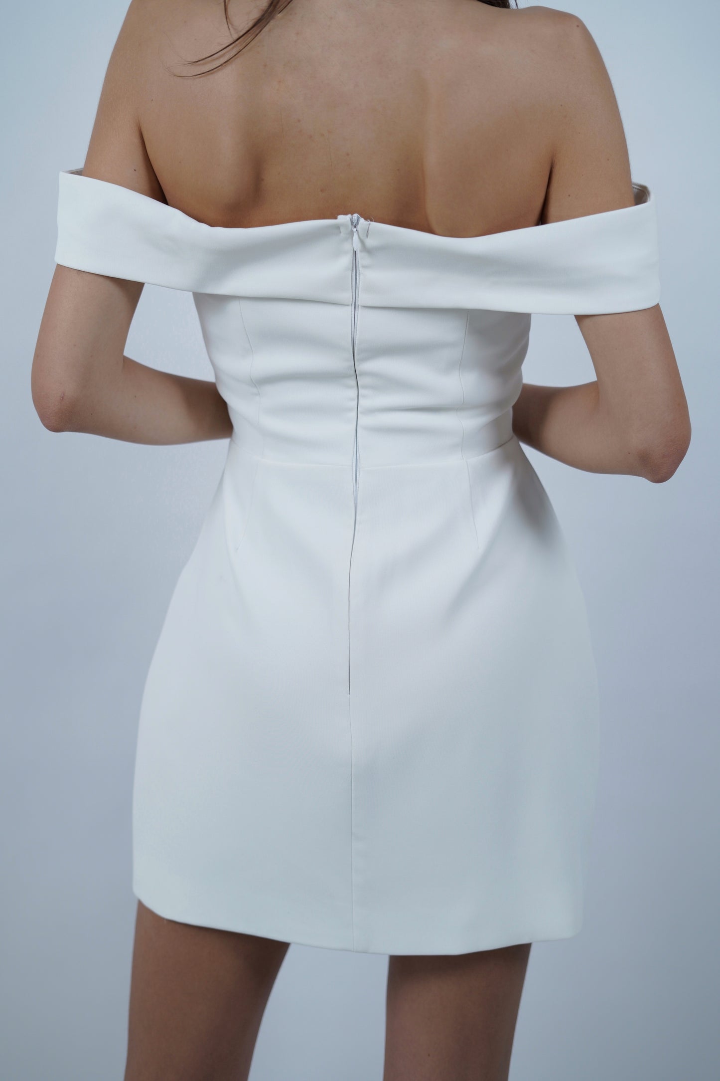 The Mini White Dress