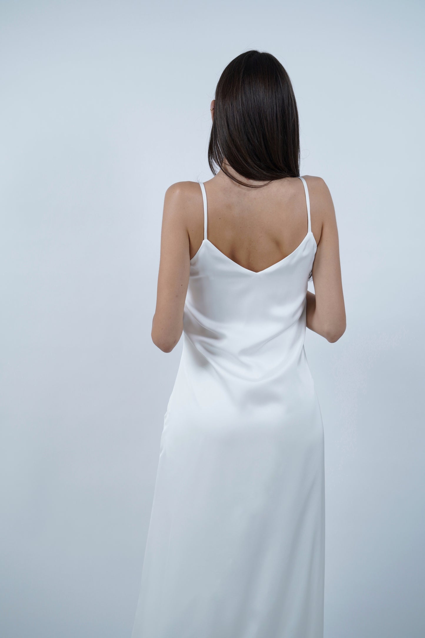 The Knot Dress in Off-White