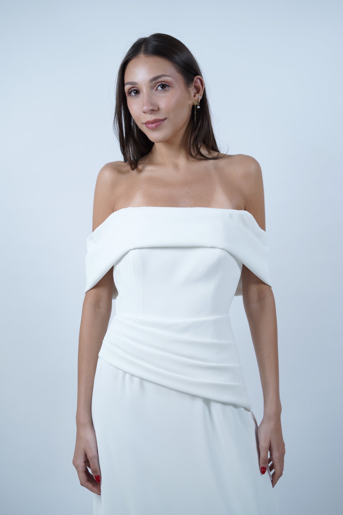 The Layer Dress in Off-White