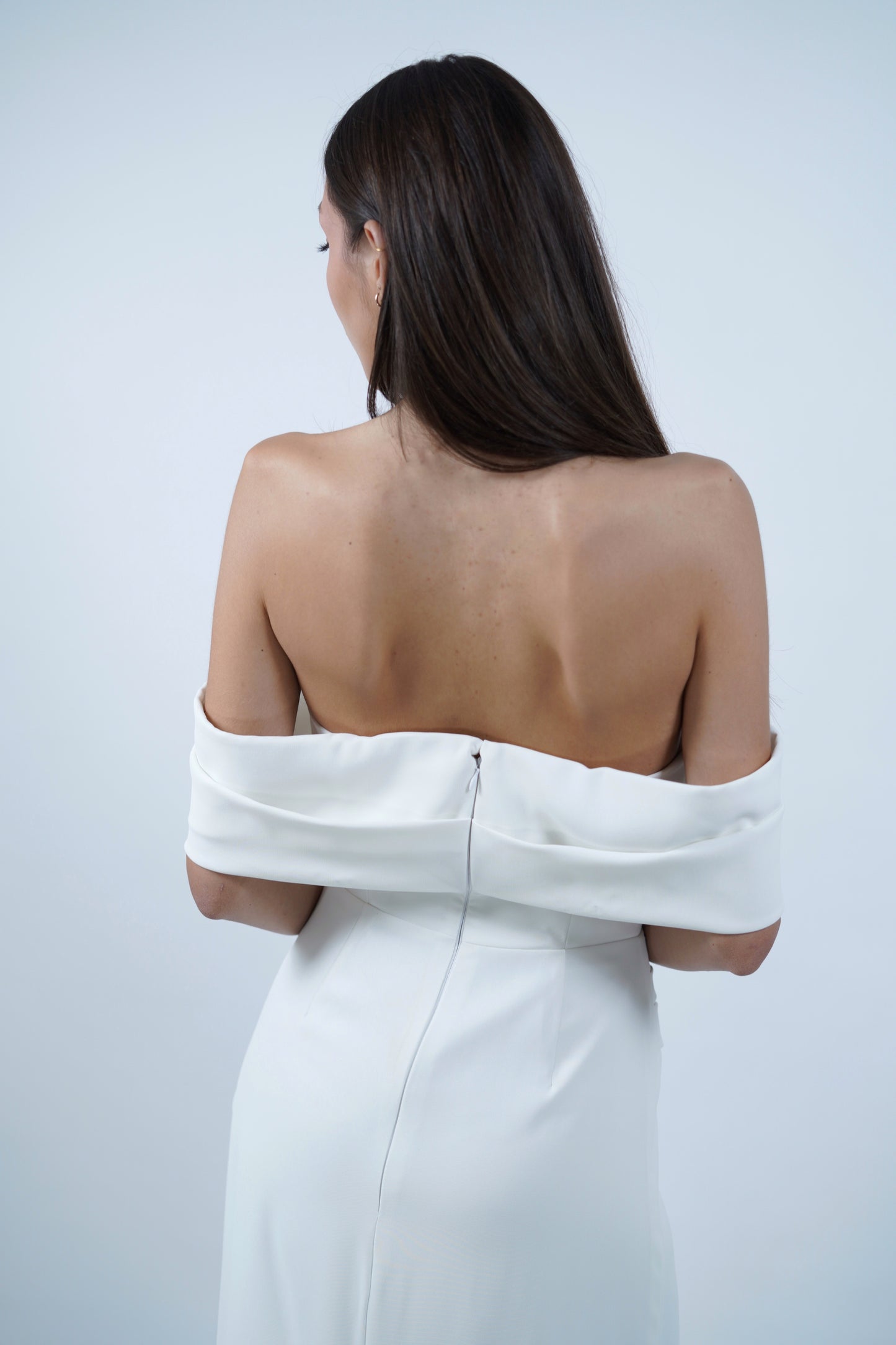 The Layer Dress in Off-White