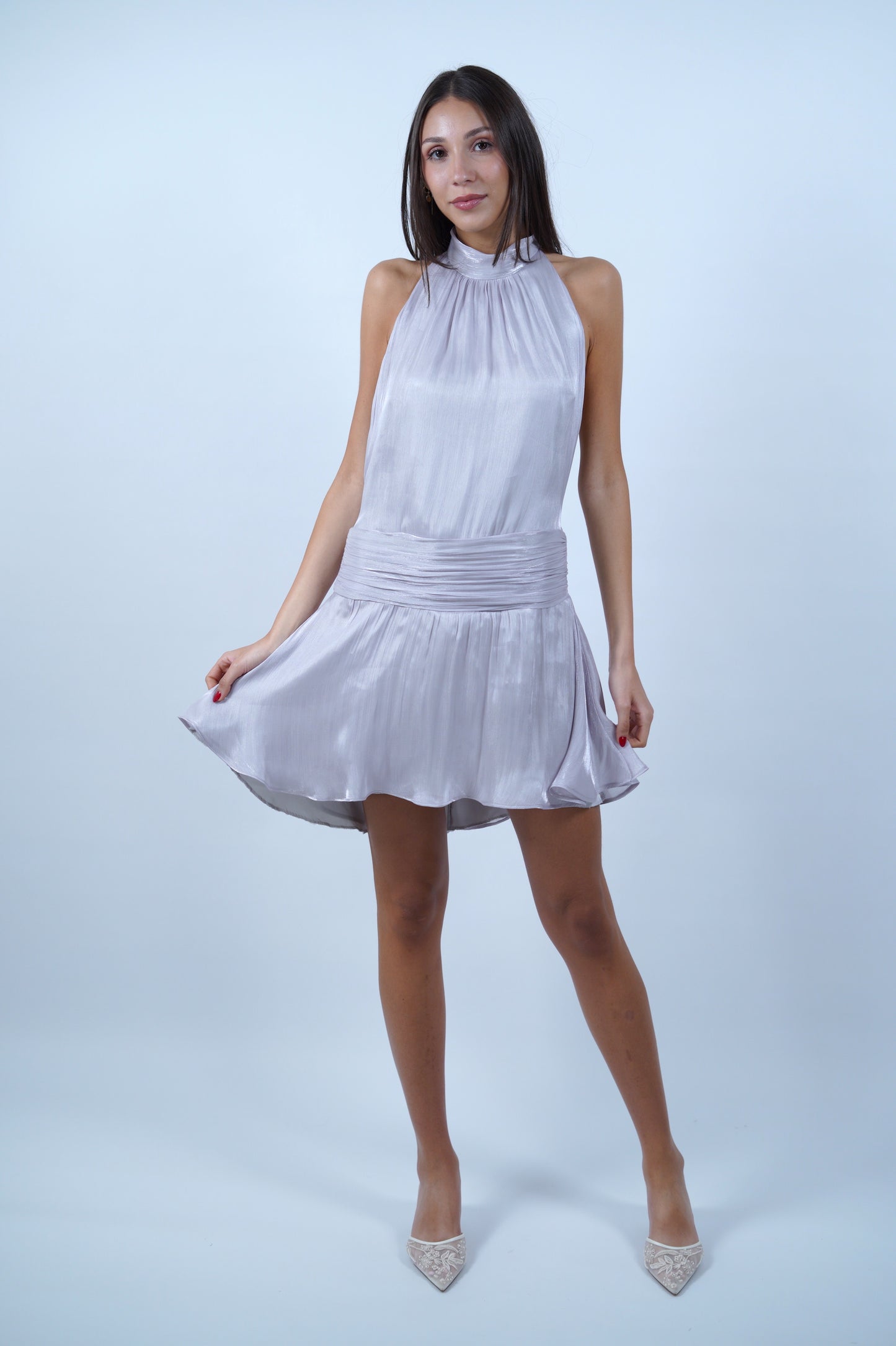The Dazzle Dress in Lilac