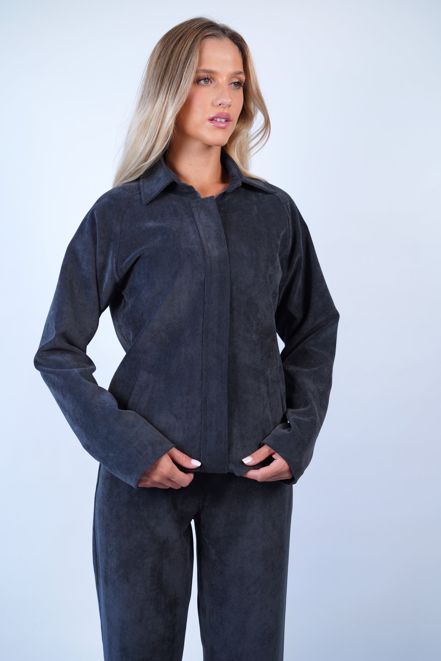 The Sunday Jacket in Dark Grey