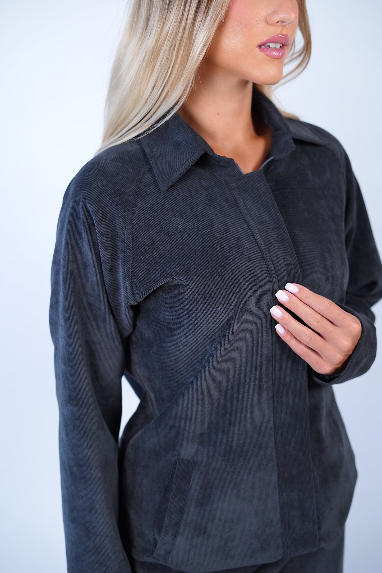 The Sunday Jacket in Dark Grey