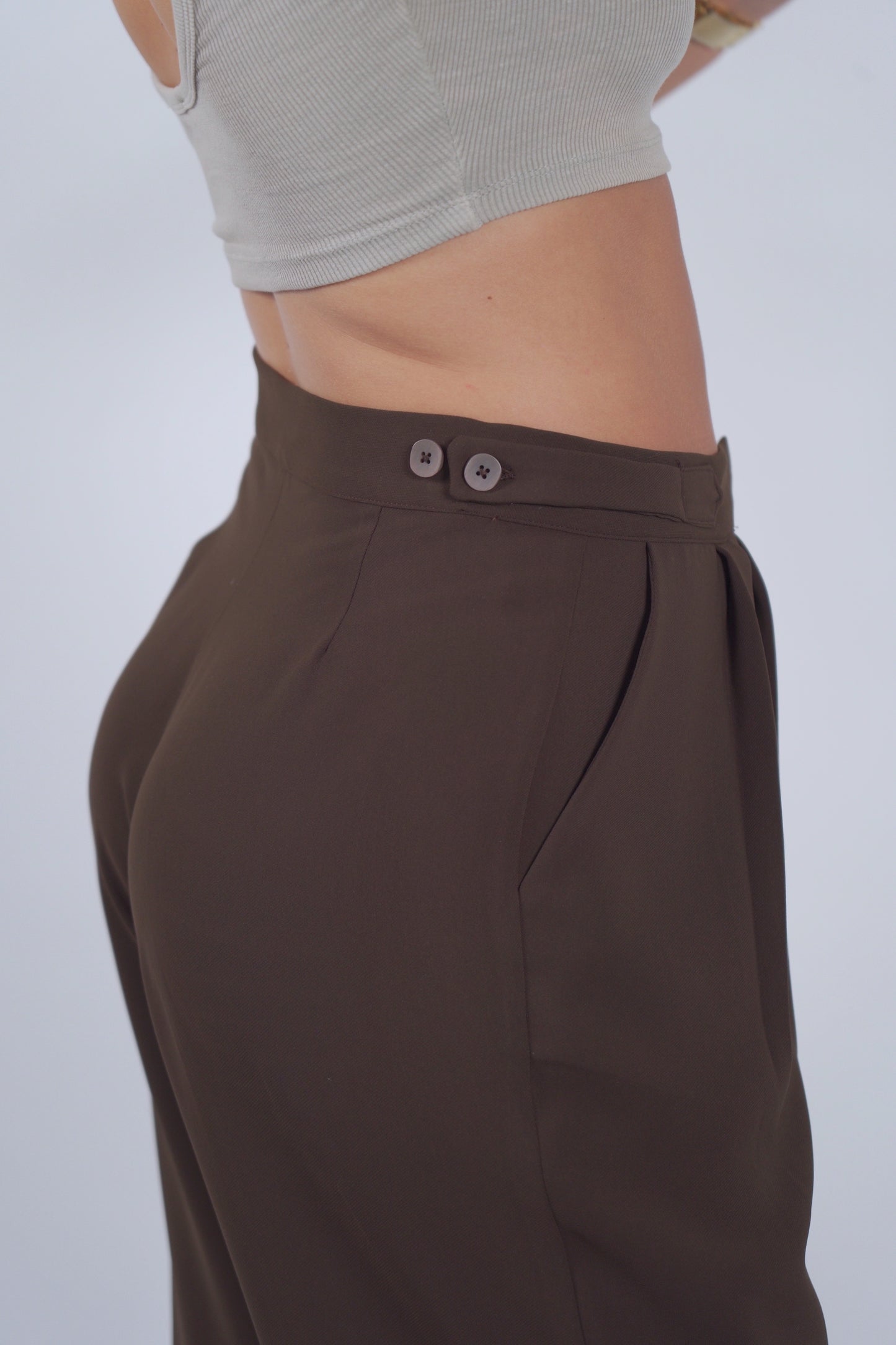 The Two-Way Pants in Dark Brown