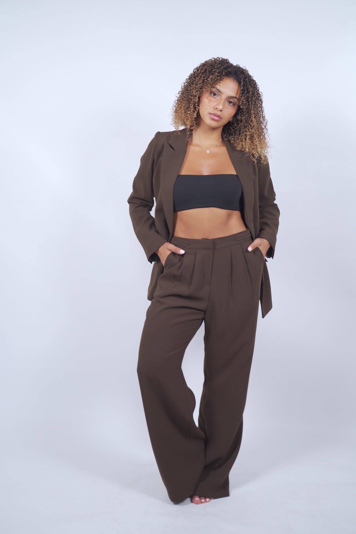 The Two-Way Pants in Dark Brown