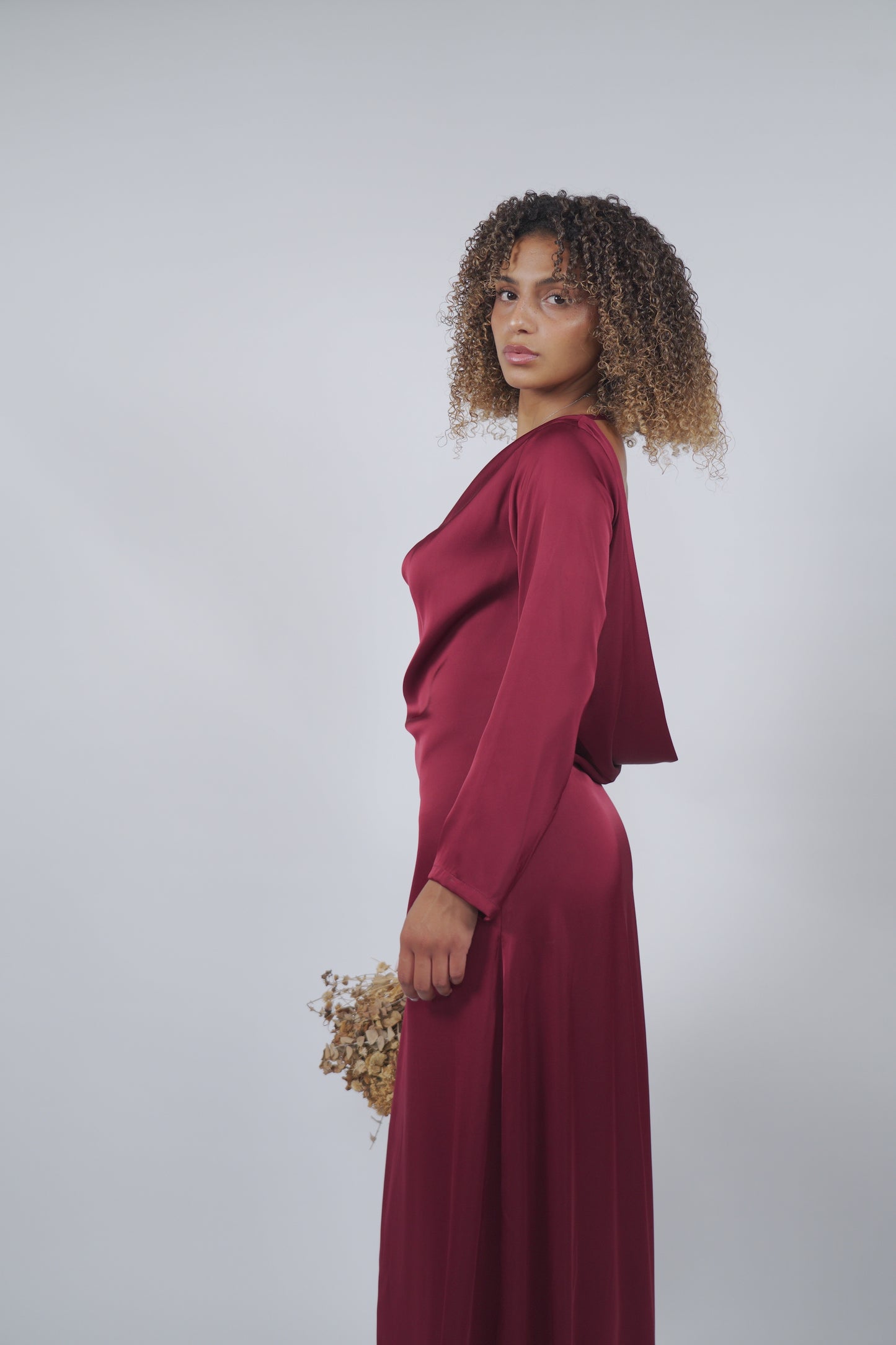 The Dream Dress in Wine