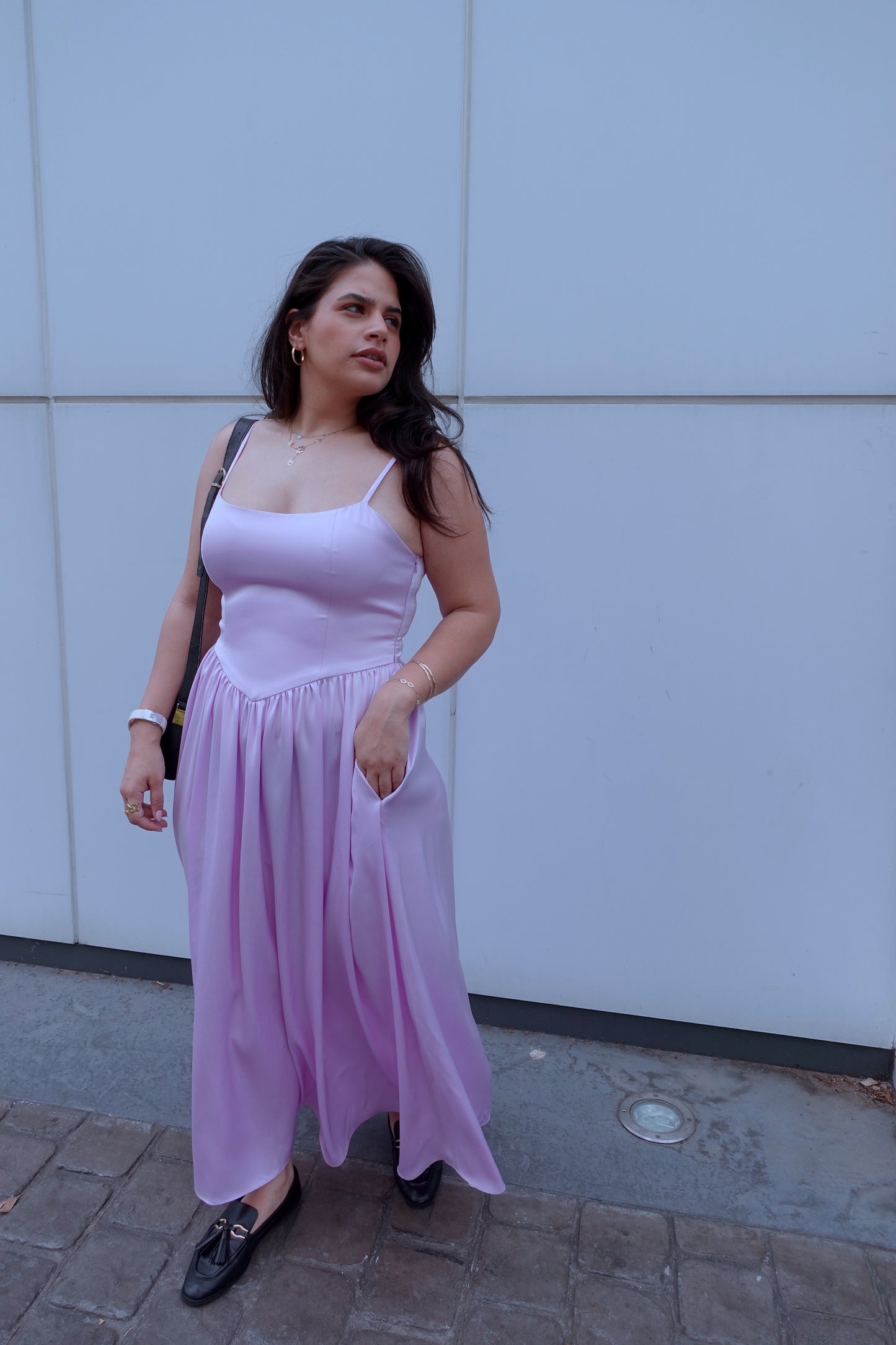 The CityGirl Dress in Lilac