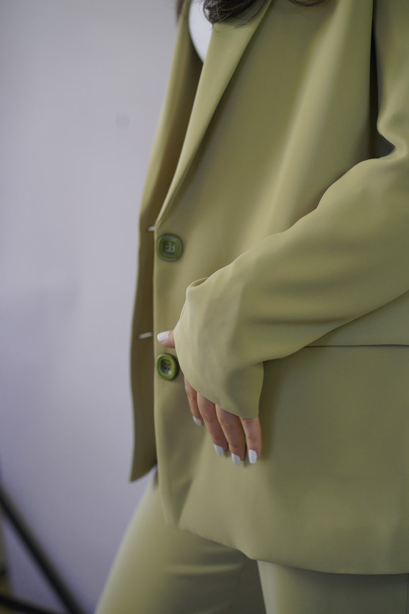 The Oversized Blazer in Green