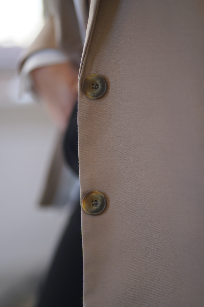 The Oversized Blazer in Beige