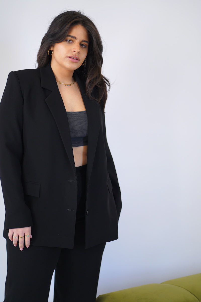 The Oversized Blazer in Black