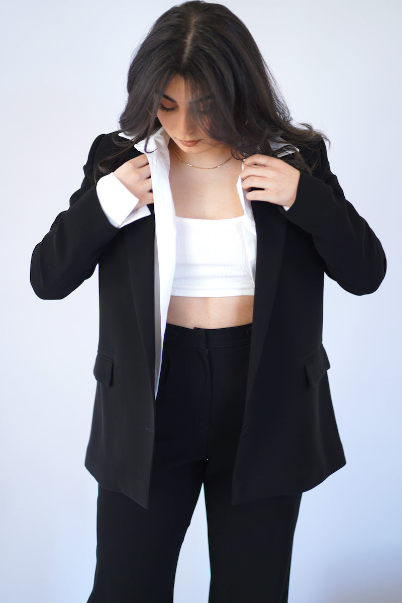 The Oversized Blazer in Black