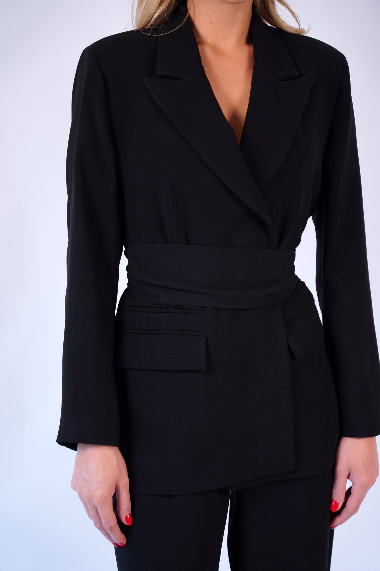 The Two-Way Blazer in Black