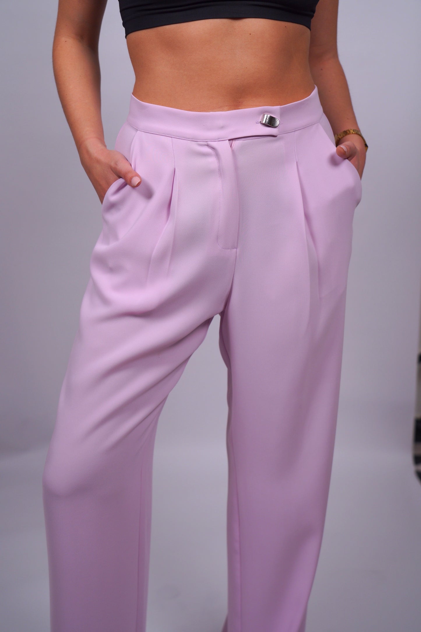 The Blush Pants in Light Pink