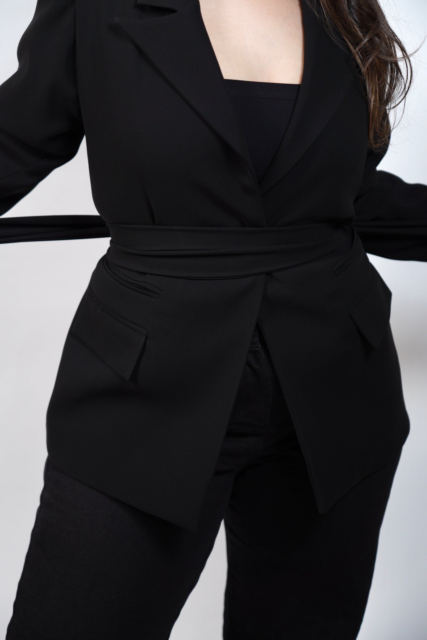 The Two-Way Blazer in Black