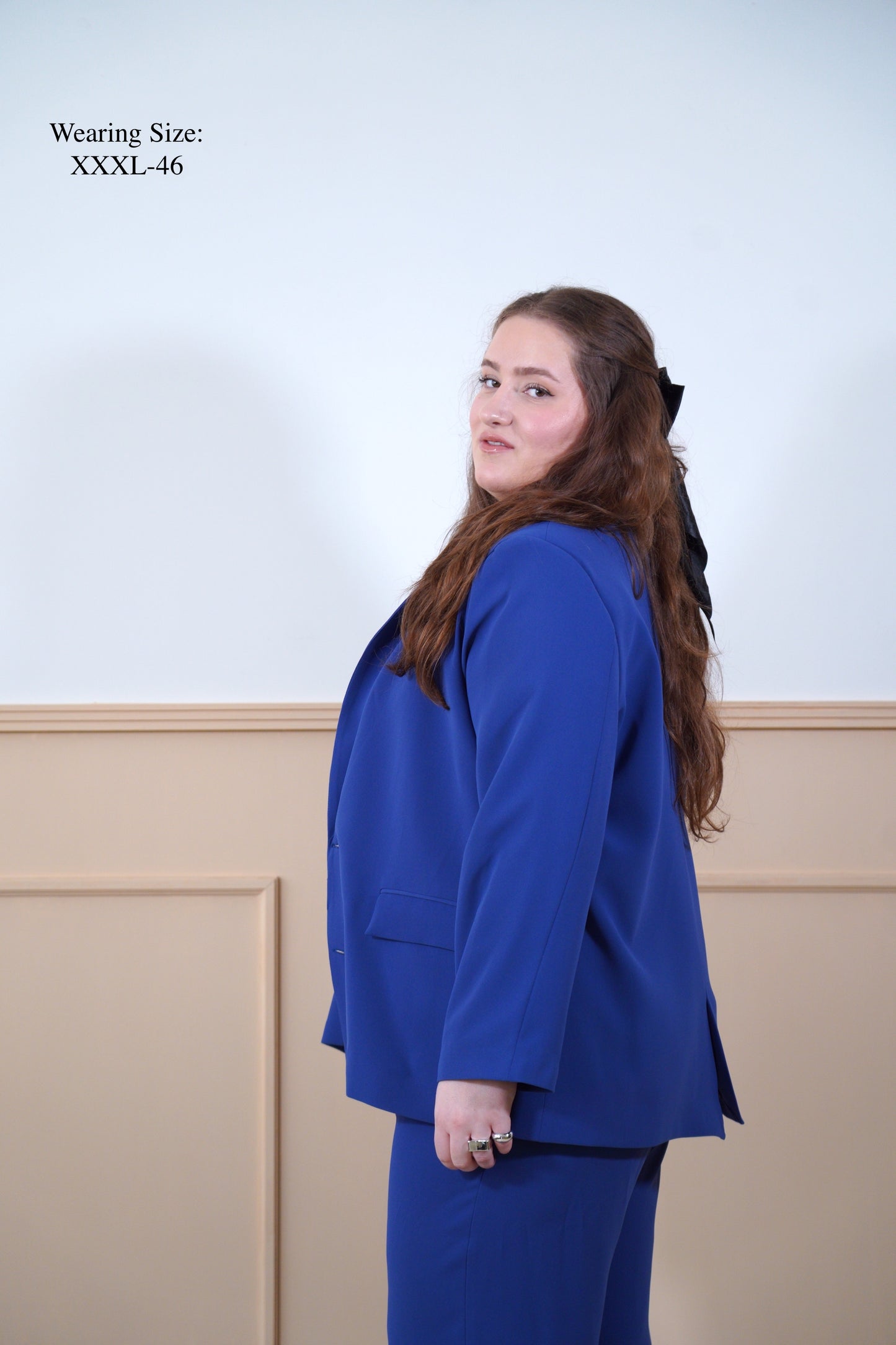 The Oversized Blazer in Royal Blue