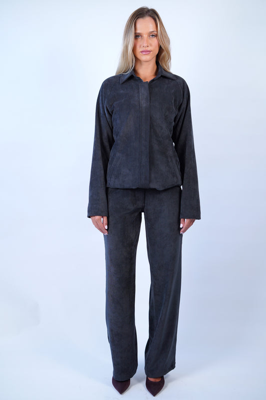 The Sunday Pants in Dark Grey