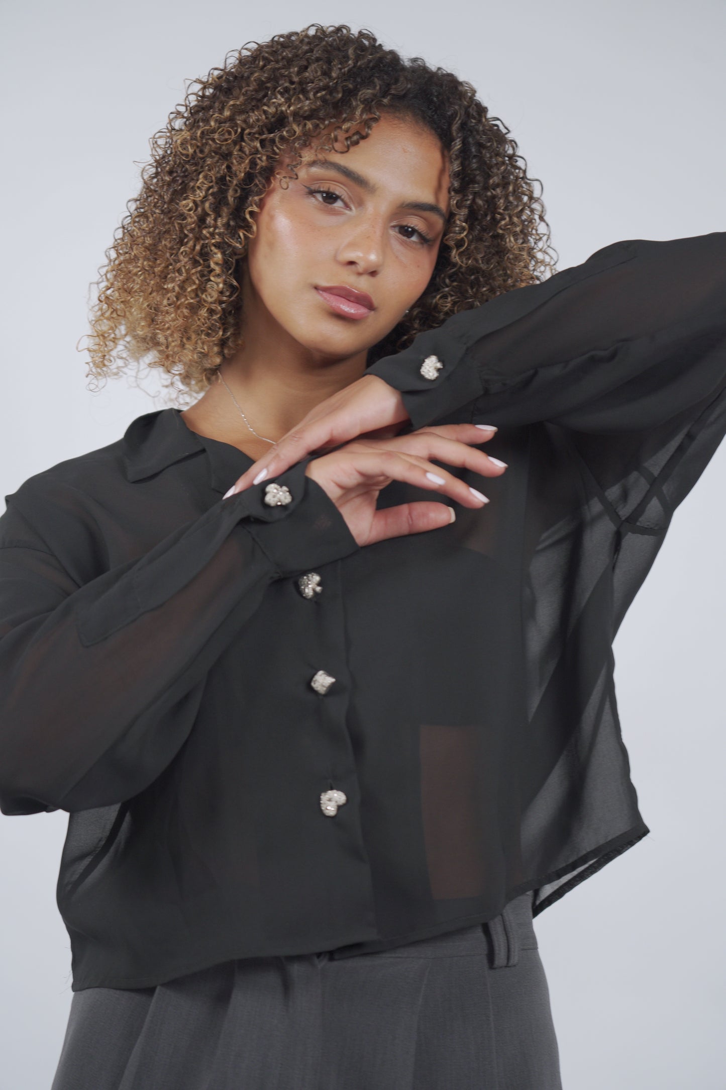 The Game Top in Black