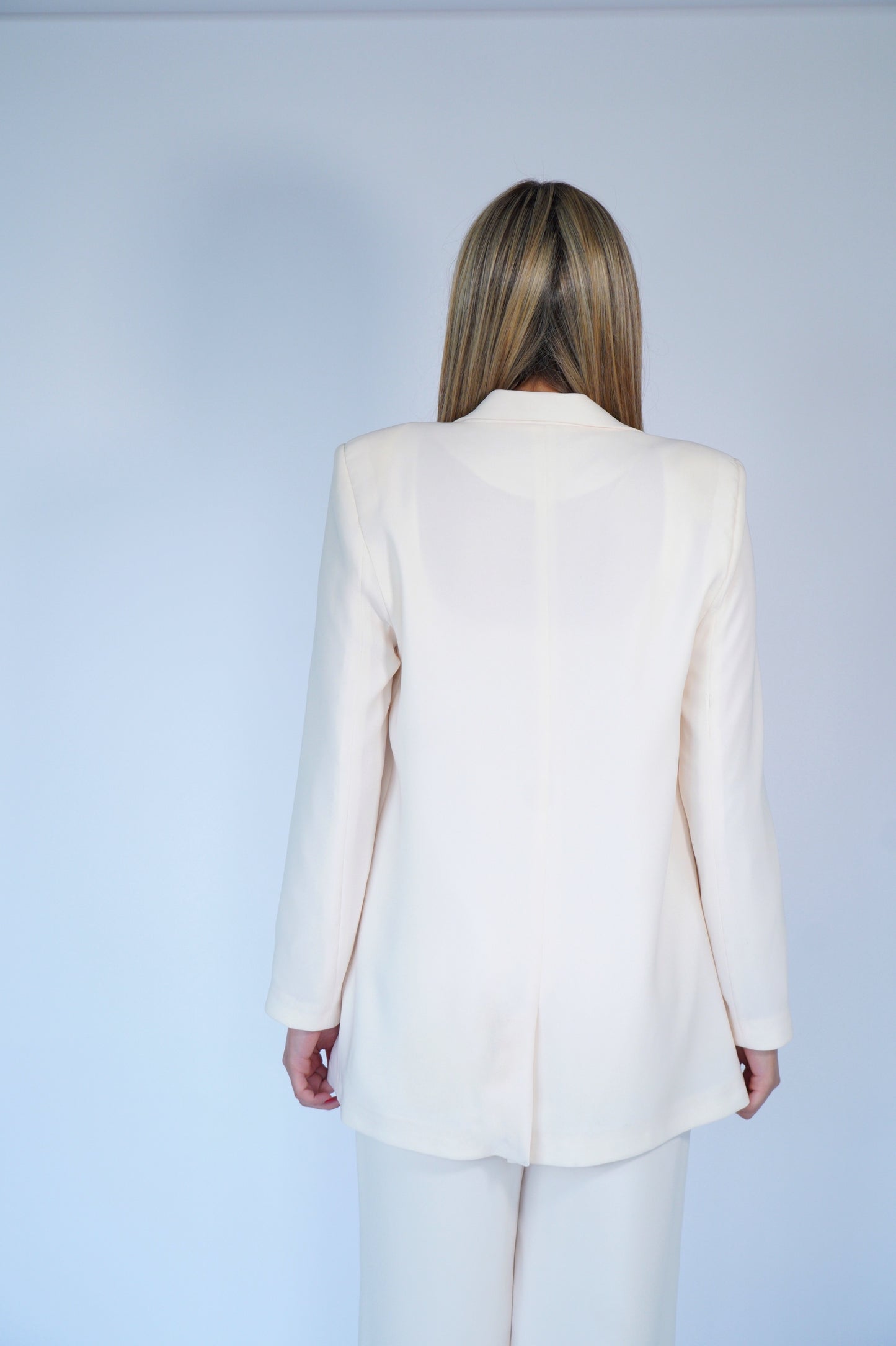 The Oversized Blazer in Ivory