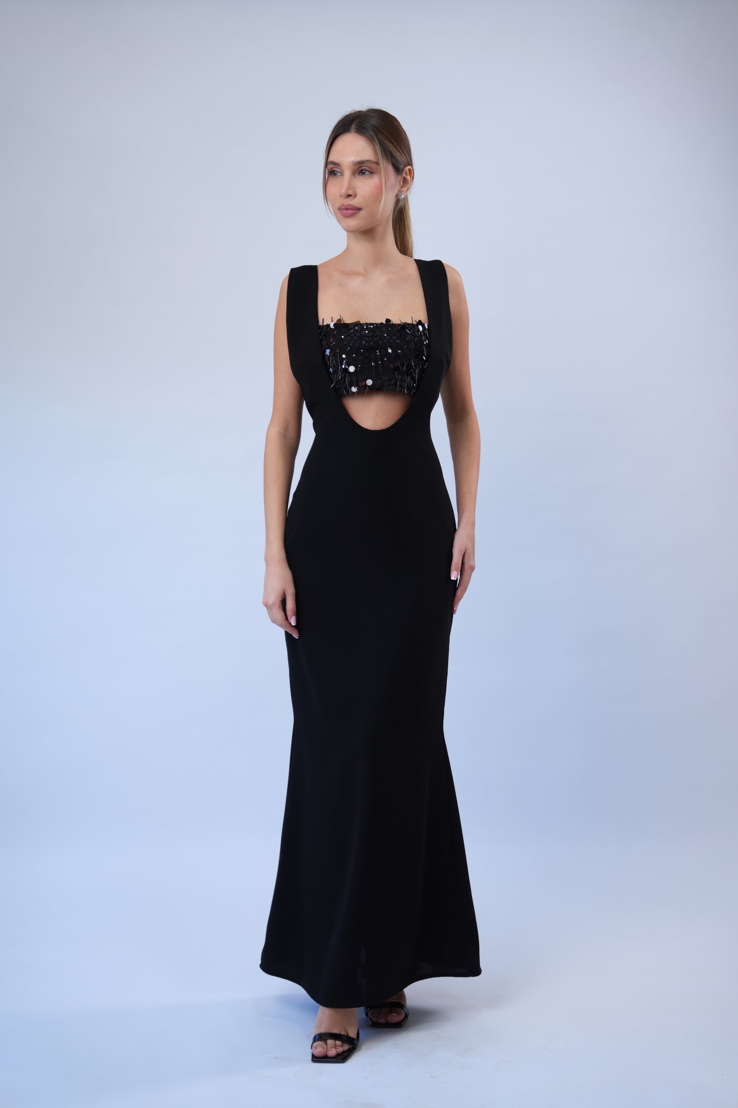 The Dynasty Dress in Black