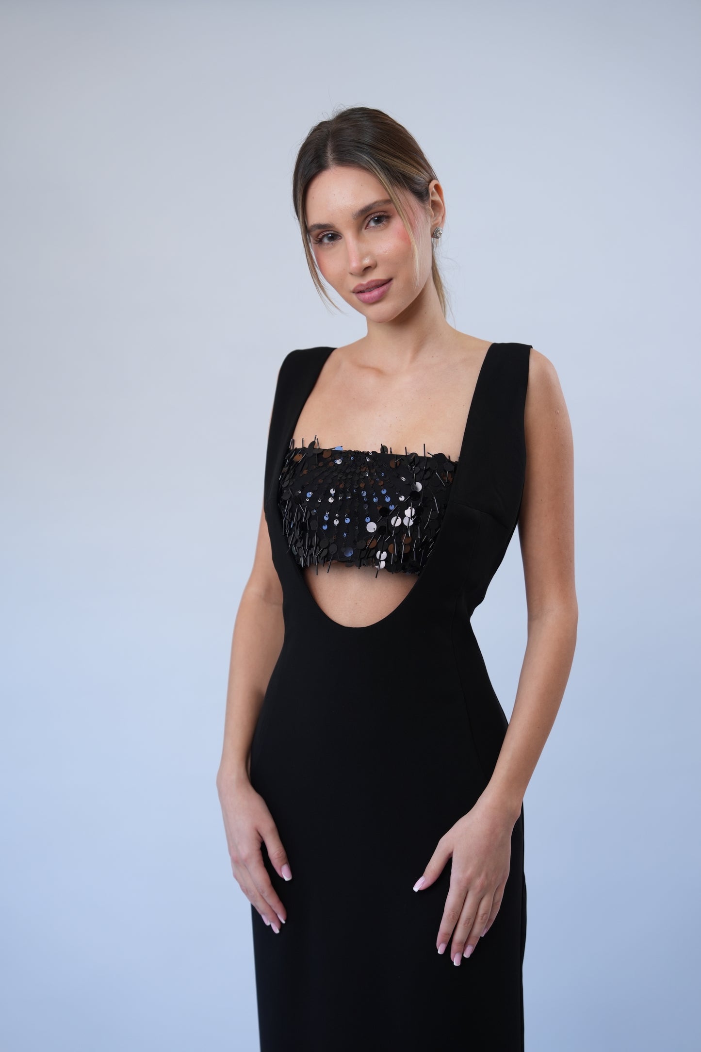 The Dynasty Dress in Black