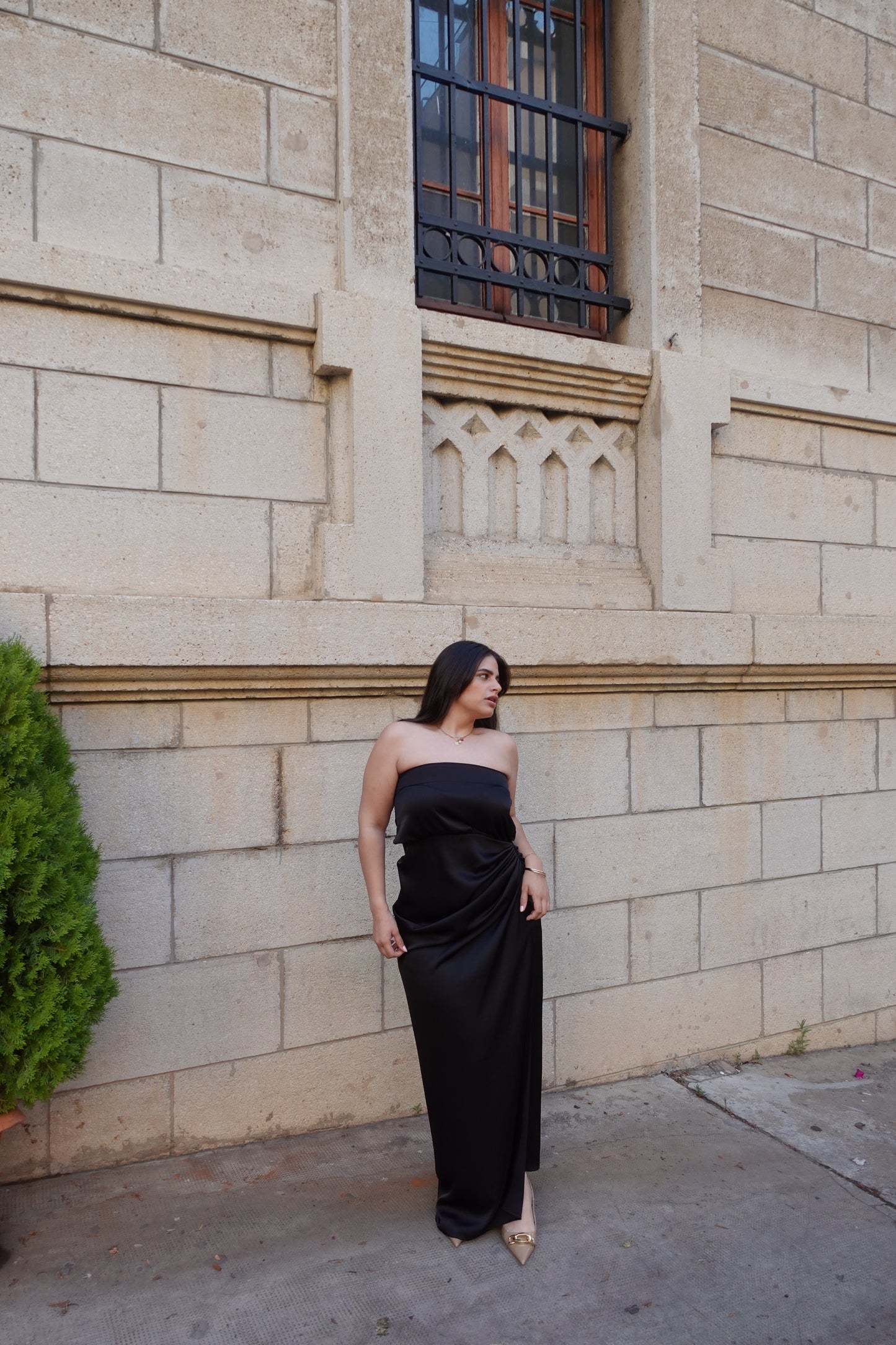 The Mirage Dress Strapless Version