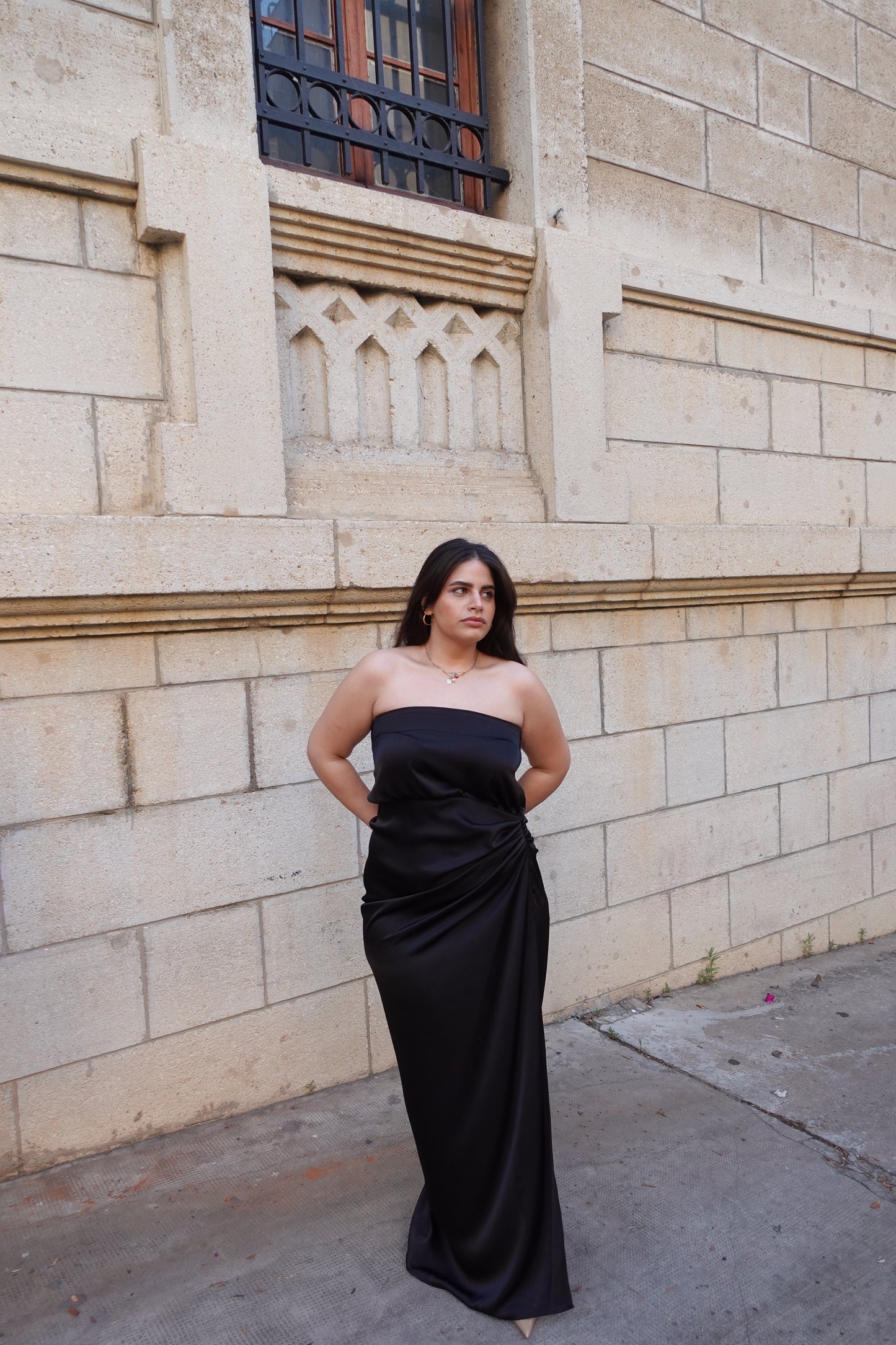 The Mirage Dress Strapless Version