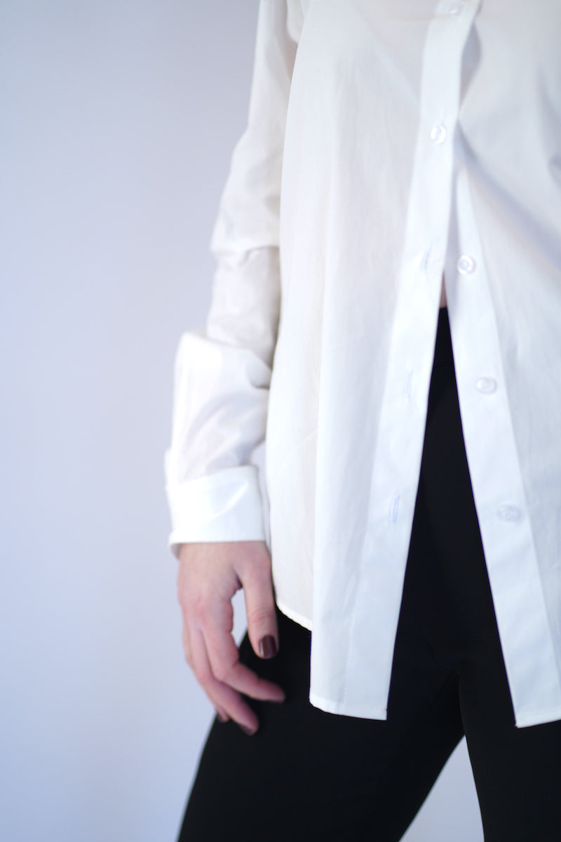 The Oversized Shirt in White