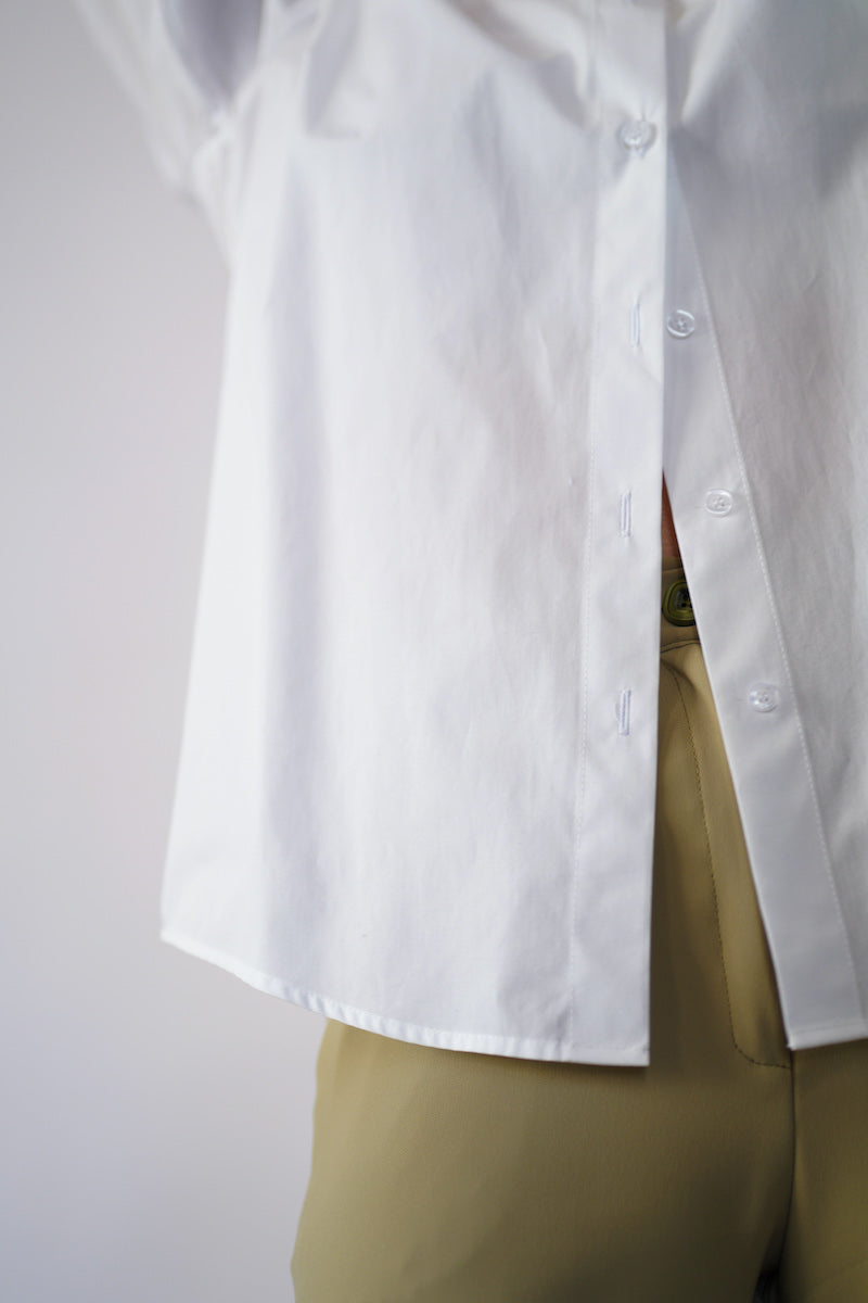 The Oversized Shirt in White